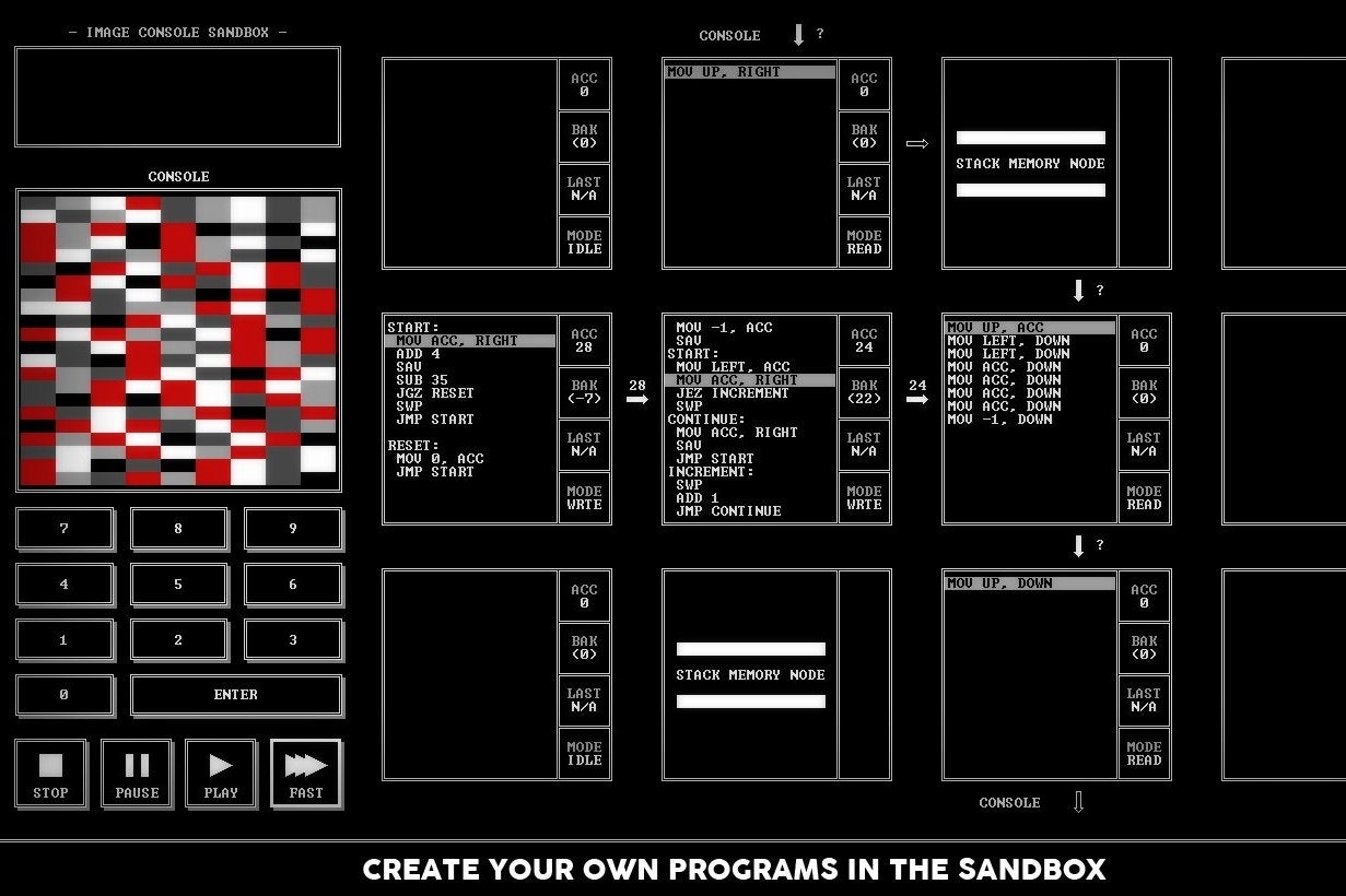 Image for Zachtronics' programming puzzler TIS-100 now out of Early Access
