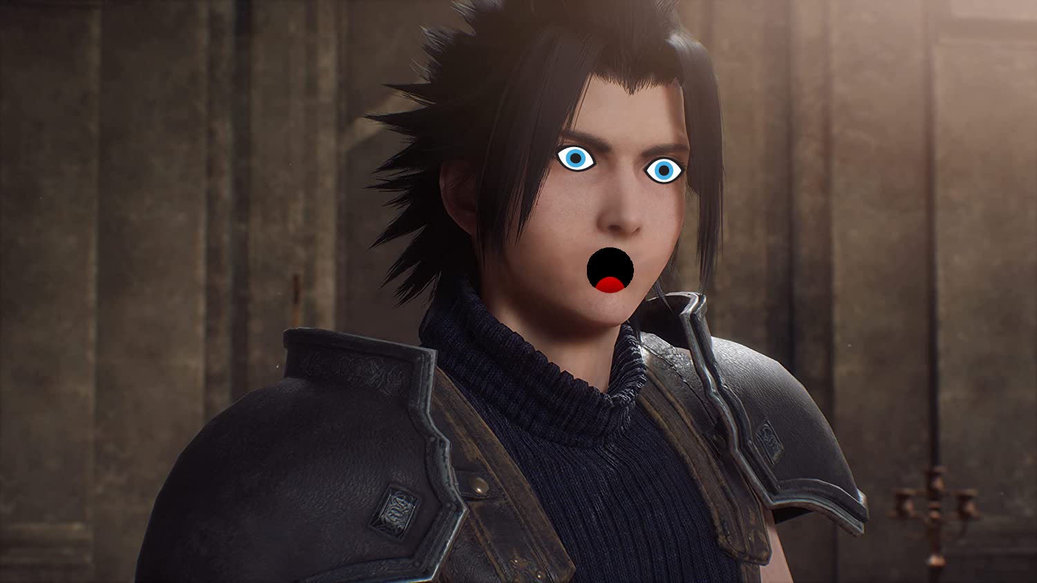 Getty Images ūdenszīme ir pamanīta Crisis Core Final Fantasy 7 atkalapvienošanā