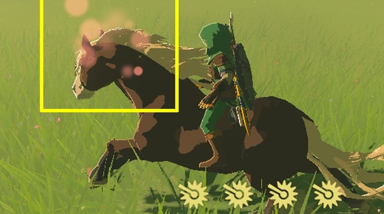 Obrazki dla Zelda: Breath of the Wild - koń i stajnia: jak znaleźć i oswoić konia
