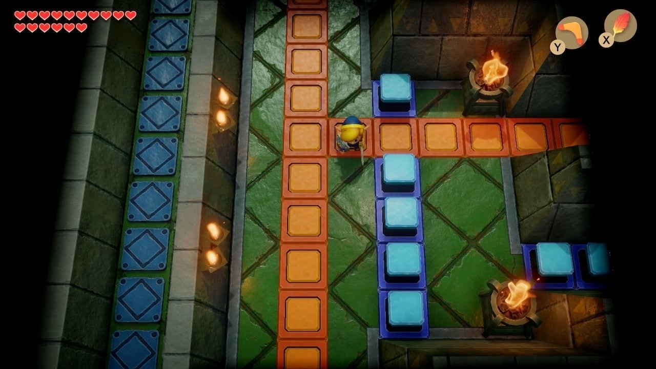 Bilder zu Zelda: Link's Awakening (Switch) - Adlerfestung: So holt ihr euch die Poseidon-Orgel aus dem 7. Dungeon