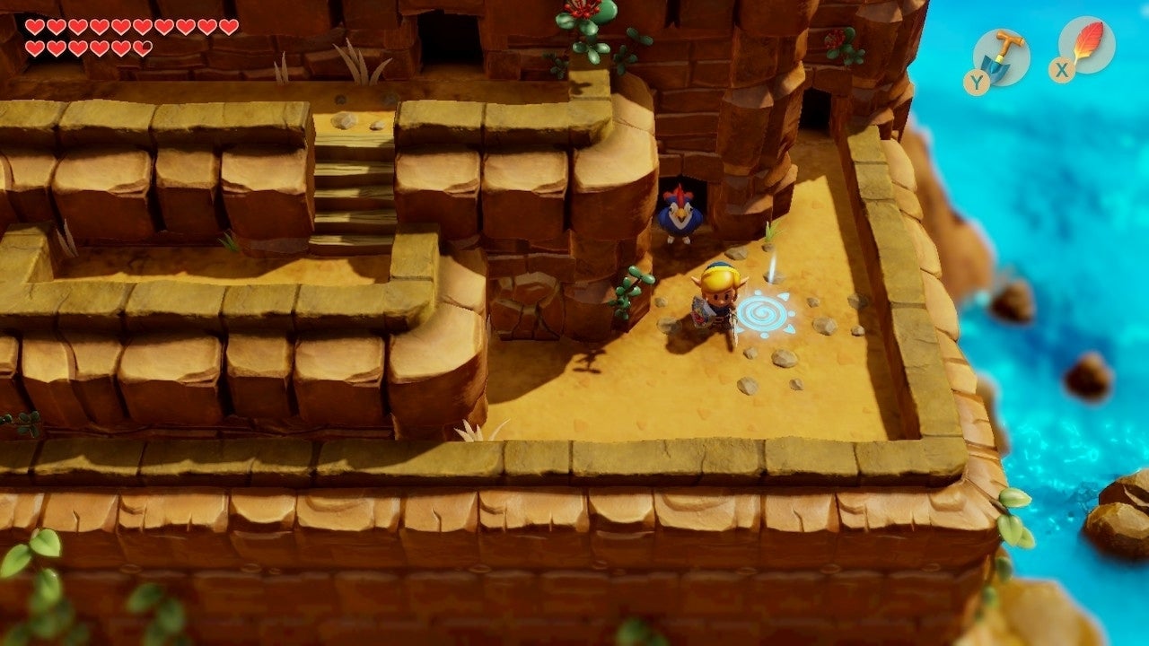 Bilder zu Zelda: Link's Awakening (Switch) - Der Weg durchs Taltal-Gebirge zum Turm