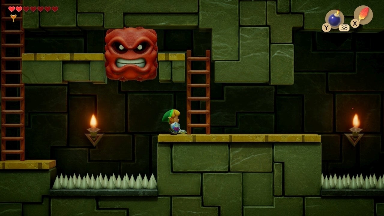 Bilder zu Zelda: Link's Awakening (Switch) - Die Teufelsvilla: So bekommt ihr das Instrument aus dem 3. Dungeon