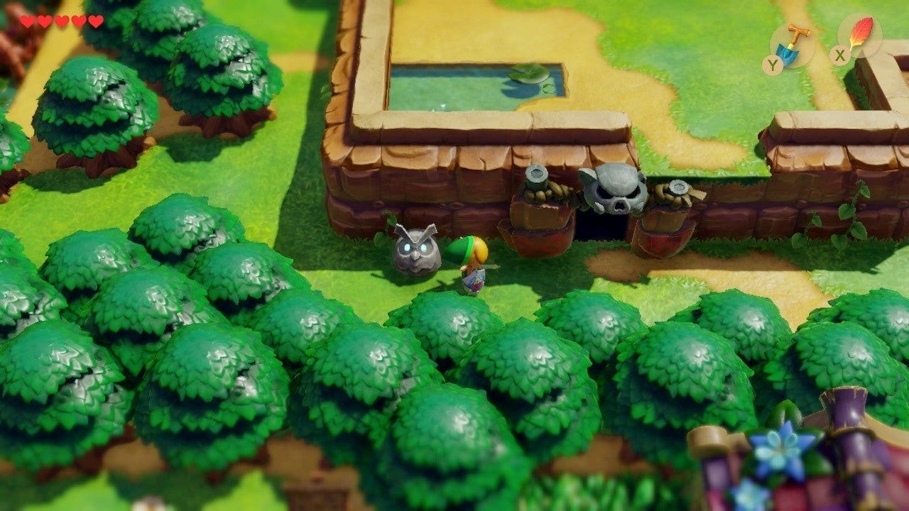 Bilder zu Zelda: Link's Awakening (Switch) - Kettenhund retten und der Weg durch den Schleimsumpf zur Grotte