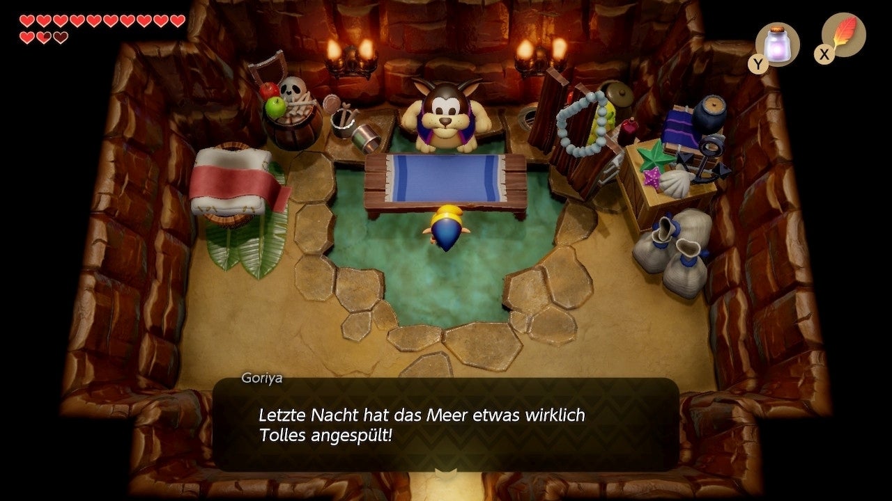 Bilder zu Zelda: Link's Awakening (Switch): Magische Lupe bekommen - Alle Schritte für das Tauschgeschäft