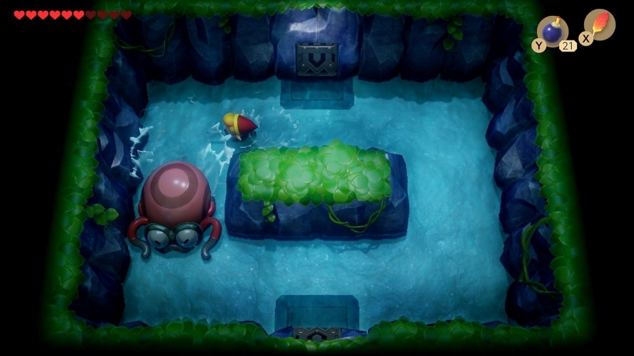 Bilder zu Zelda: Link's Awakening (Switch) - Wundertunnel: So holt ihr euch die Neptunharfe aus dem 4. Dungeon