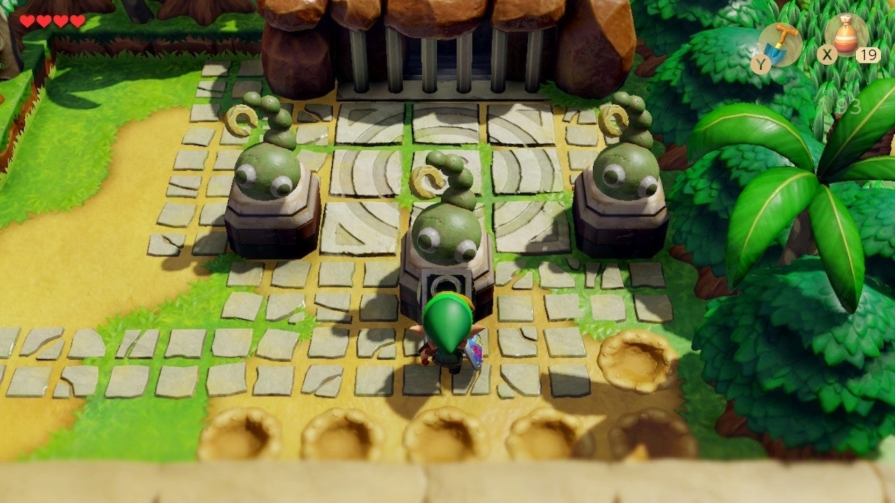 Bilder zu Zelda: Link's Awakening (Switch) - Wurmpalast: Der schnellste Weg durch den 1. Dungeon