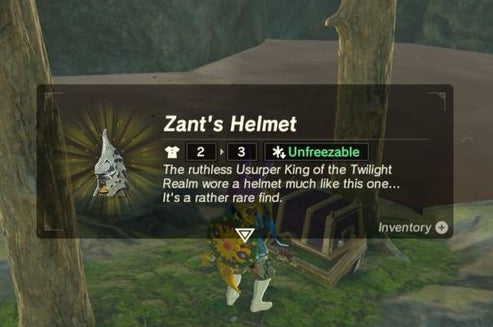 Image for Zelda - EX Treasure: Merchant Hood, Garb Of The Winds, Usurper King, Dark Armor locations explained