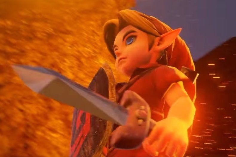Zelda Ocarina of Time's Death Mountain recreated in Unreal Engine 4