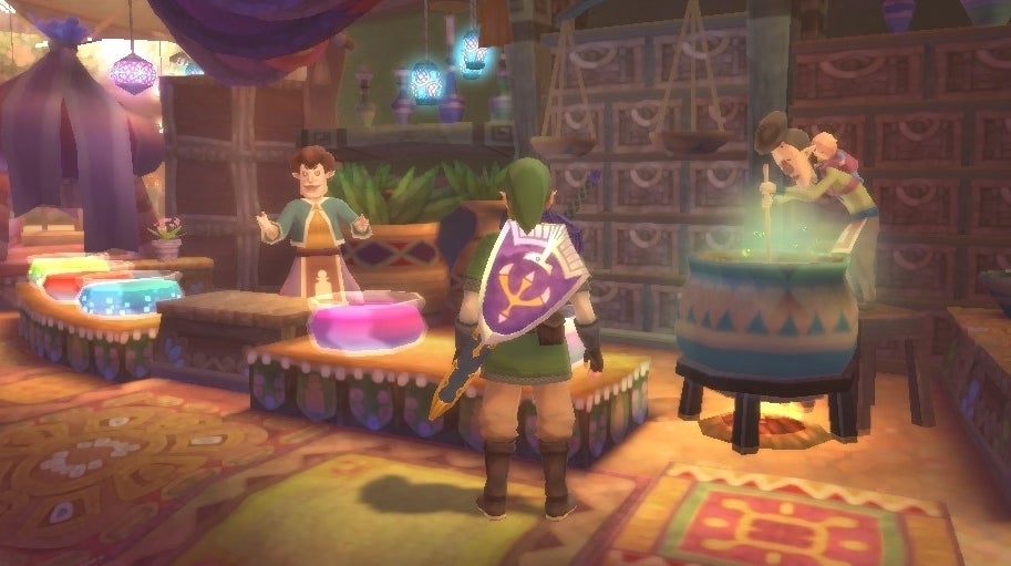 Bilder zu Zelda: Skyward Sword HD - Tränke verfeinern und die Wirkung verbessern