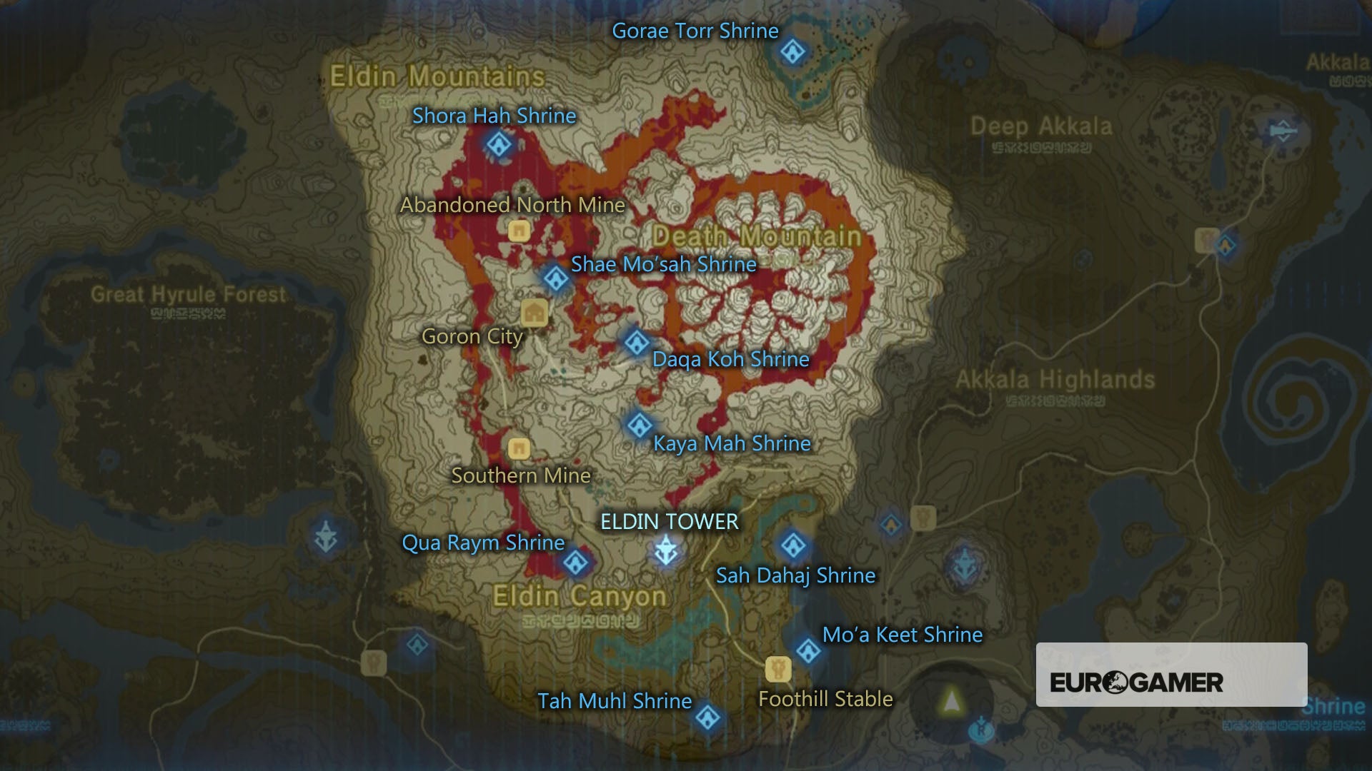 Zelda Sah Dahaj And Power Of Fire Trial Solution In Breath Of The Wild Eurogamer Net