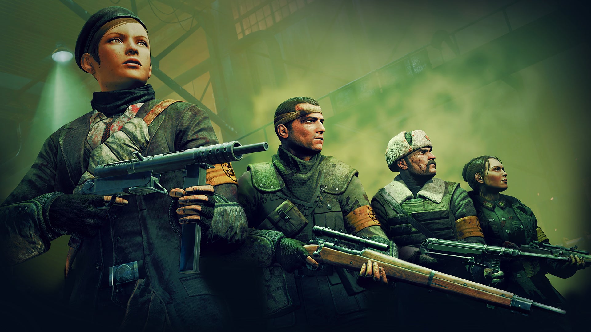 Obrazki dla Zestaw strzelanek Zombie Army Trilogy z datą premiery na PC, PS4 i Xbox One