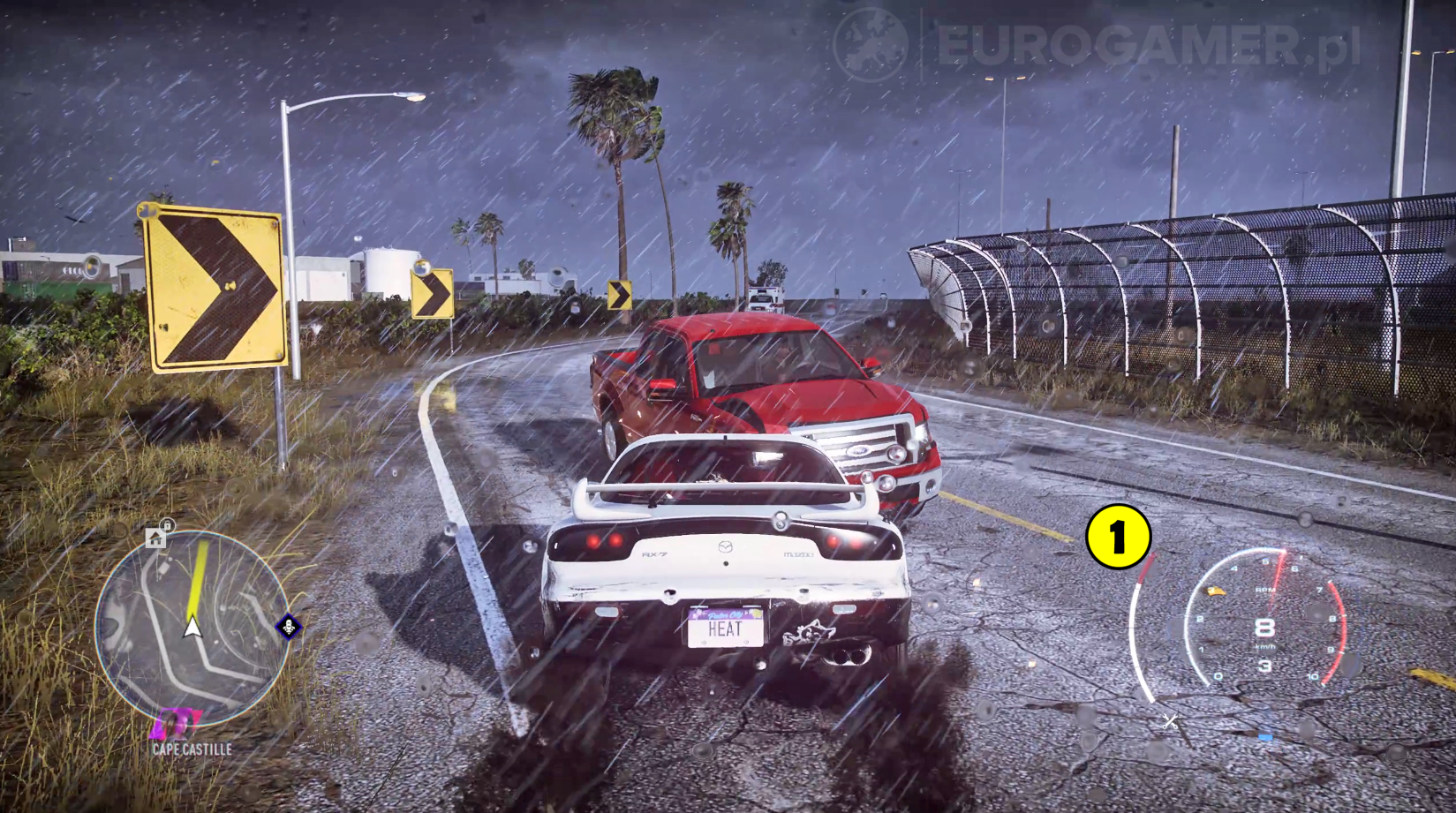 Obrazki dla Need for Speed Heat - zniszczenia, stan auta, jak naprawić samochód